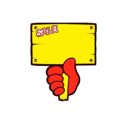 아트사인 POP/SHOW CARD/푯말손 SALE*6매/P2018