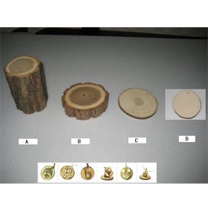 만들기재료/교육용교재/그리기나무조각/천연나무조각(A.B.C)