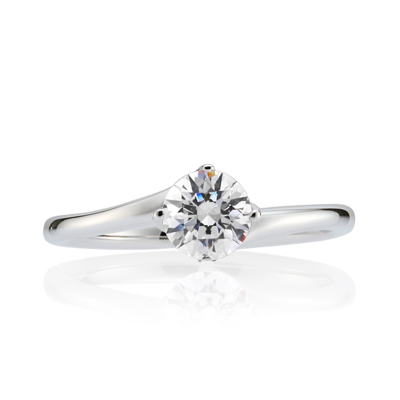 Maad Bridal Psyche 0.5ct Solitaire Ring 18k_WG