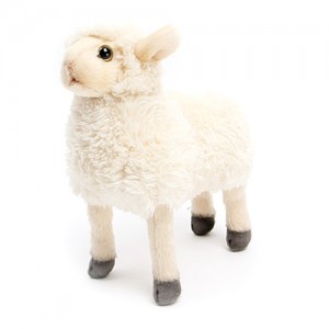 [HANSA] Lamb Little CR(어린양크림색1) 4562번/17*15cm