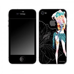 스킨플레이어 iPhone 4G 쿠스쿠칭 D02 디자인 스킨