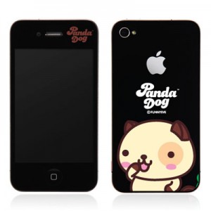 스킨플레이어 Design Jacket iPhone 4G 판다독 디자인 필름