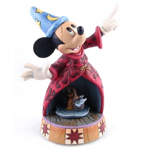 [Disney]미키마우스 오르골:Sorcerer Mickey Mouse Lighted Musical Figurine (4013249)