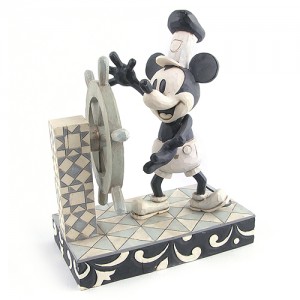 [Disney]미키마우스: Black and White Mickey Mouse Steamboat (4009261)