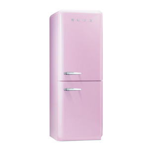 [예약판매]스메그 냉장고 - 투도어 pink
