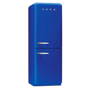 [예약판매]스메그 냉장고 - 투도어 blue