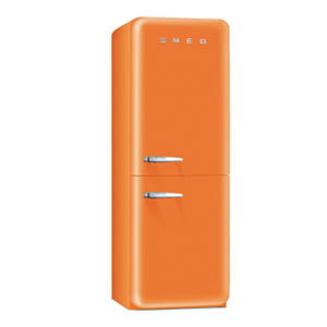 [예약판매]스메그 냉장고 - 투도어 orange