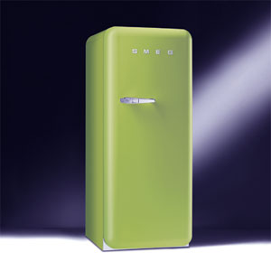스메그 냉장고 - SMEG lime green