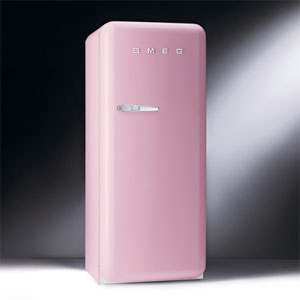 재입고~ 스메그 냉장고 - SMEG pink