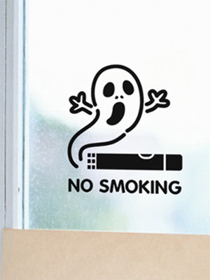 [H] Life sticker - NO SMOKING