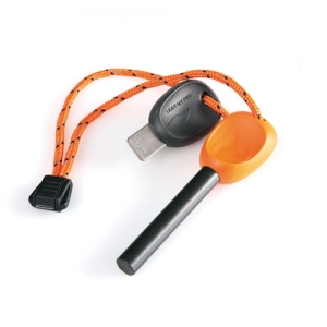 [라이트마이파이어] 불꽃점화금속 FireSteel 2.0 Army-Black/Orange 파이어스타터 휘슬 호루라기