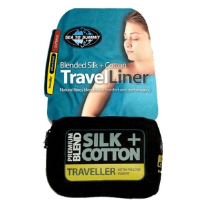 [씨투써미트] 트래블 침낭 실크/코튼 라이너 Premium Blend Silk/Cotton Liner