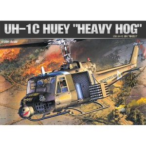 [ACADEMY] 프라모델 1/35 UH-1C 휴이 [헤비호그]