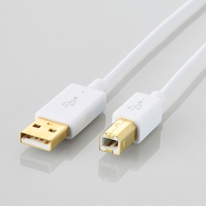 [엘레컴] U2C-AP-BX05/10/20WH 맥용 USB2.0 A-B 케이블 고품질 맥에디션