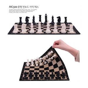 [명인랜드] 중형 체스 자석식 천보드게임 (가방포함 MC300)