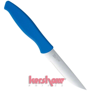[커쇼 Kershaw] 나이프 베이트 나이프 3.5(F) [1283] Professional Grade Bait Knife General Use 3-1/2 Combo Blade, Blue Handle