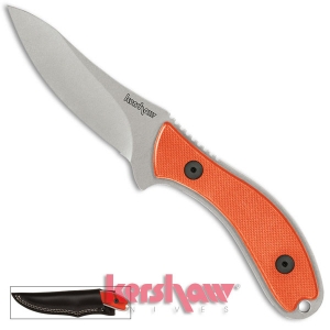 [커쇼 Kershaw] 나이프 필드 나이프 오렌지(F) [1082OR] Field Knife, Fixed Blade, Orange G-10 Handle