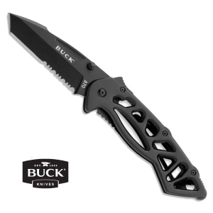 [벅] 나이프 본즈 블랙 L(S) [0870BKX] Bones Large Black Folding Knife