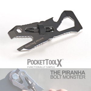 [포켓툴] 멀티툴 피라니아 스톤와쉬 (POCKET01) PIRANHA Pocket Tool