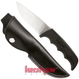 [커쇼 Kershaw] 나이프 베어 헌터2(F) [1029] Bear Hunter II Fixed 4-1/2" Blade, Co-Polymer Handle, Leather Sheath