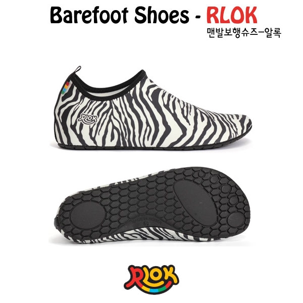 [알록 RLOK] 맨발보행슈즈 알록 지브라 Zebra / Bearfoot Shoes