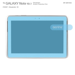 [비파인 BEFINE] 갤럭시 노트 10.1 올레포빅 액정보호필름 For GALAXY Note 10.1
