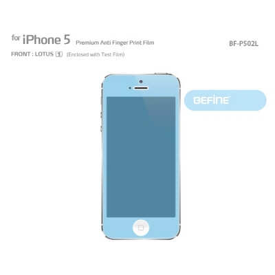 [비파인 BEFINE] 아이폰 5 로터스 액정보호필름 For iPhone 5