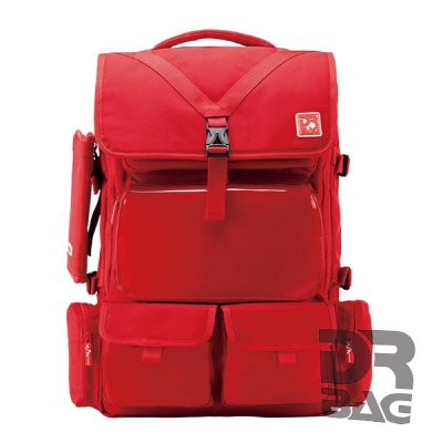 [닥터백 DR.BAG] 백팩 The Urban Travel Backpack RED - 맥북 프로 17인치 수납 가능 -