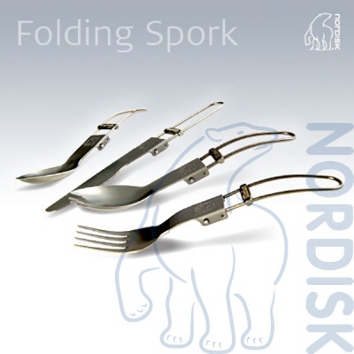 [노르디스크] 티타늄 스포크(접이식) Folding Spork