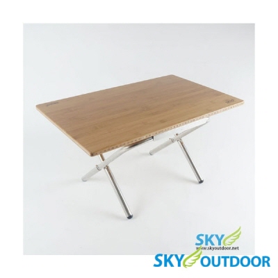 [스카이아웃도어] 캠핑 테이블 W650S 높이조절가능 / 수납가방