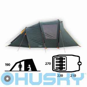 [허스키 HUSKY] Baul X-line 4인용 Tent Family Baul 4 X-line