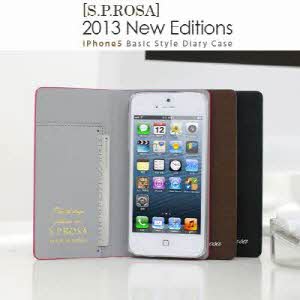 [에스피로사] iPhone5 Basic Style Diary Case