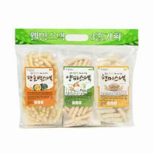 [태광식품] 웰빙스낵 3종 - 현미/양파/단호박