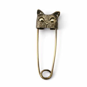 SSU Big cat pin brooch