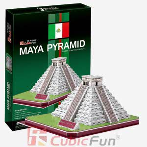 [큐빅펀] (3D입체퍼즐) 마야 피라미드 (C073H)