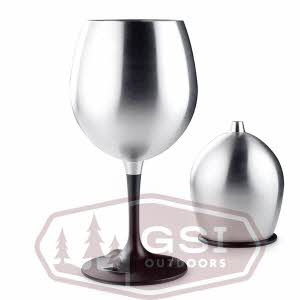 [지에스아이 GSI] 스텐레스 레드 와인글라스 Glacier Stainless Nesting Red Wine Glass