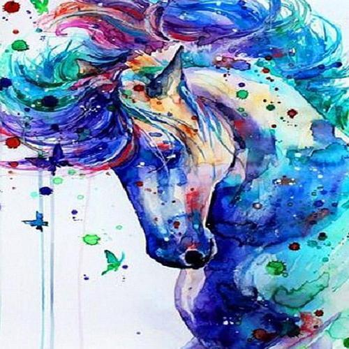 아이윙스 피포페인팅 q3213 watercolor horse diy명화그리기 diy그림그리기