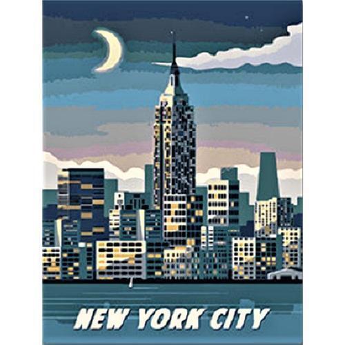 아이윙스 피포페인팅 p4-14 세계명소 뉴욕 diy명화그리기 diy그림그리기