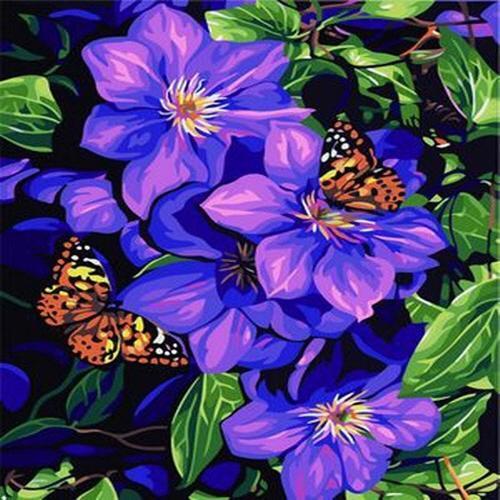 아이윙스 피포페인팅 b63 꽃과 나비 diy명화그리기 diy그림그리기