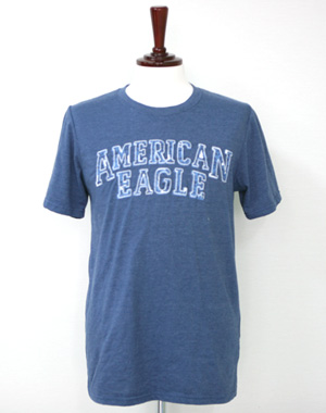 아메리칸 이글패치 티셔츠_블루