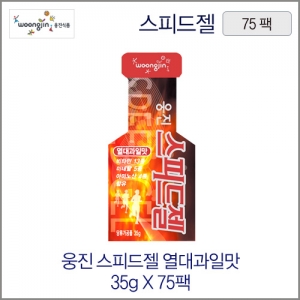 웅진 스피드젤(열대과일 맛) 35g 75팩