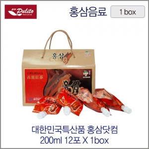 플리또 홍삼닷컴 200mlX12팩 1box