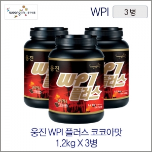웅진 WPI플러스(코코아맛) 1.2kg 3병