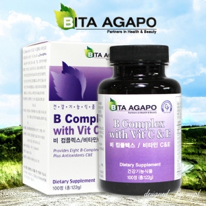 비타아가포 비컴플렉스n비타민C/비타민E 100캡슐