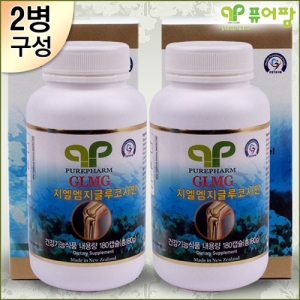 퓨어팜 GLM 글루코사민 180캡슐 x 2병(6개월분)