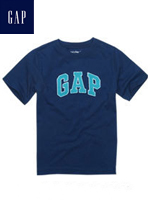 GAP 갭 베이비 반팔 티셔츠 - 블루/터키