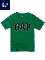 GAP 갭 베이비 반팔 티셔츠 - 그린/네이비