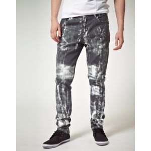 BIG SALE 50%할인 아소스 청바지 ( ASOS BLACK Paint Effect Jeans )