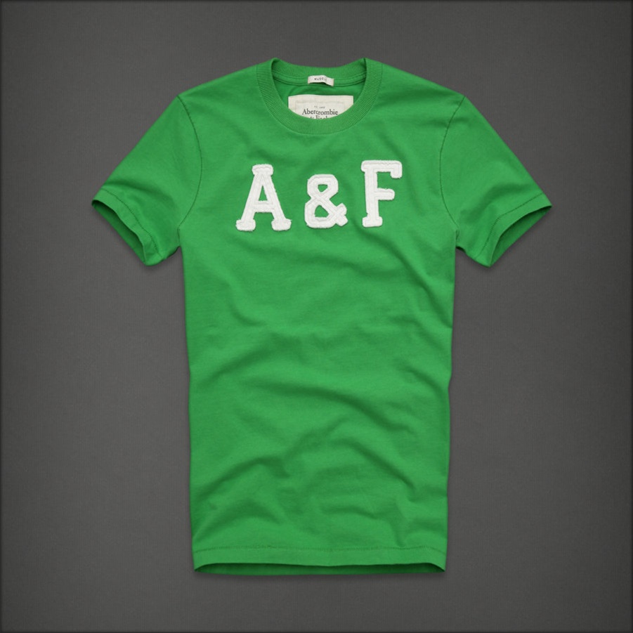 Abercrombie 아베크롬비 남녀공용 반팔 티셔츠 루이마운틴(Lewey Mountain) - 그린