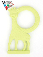 Sophie the giraffe 소피더지라프 아기 기린치발기 - 소프트티더(오렌지/그린/핑크)